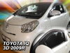 Deflektory TOYOTA IQ 3D 2009R. a vyššie