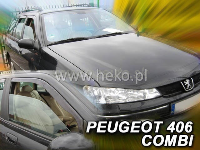 Deflektory PEUGEOT 406 od 1995 do 2004