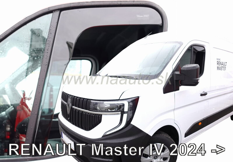 Deflektory RENAULT Master IV 2024 -> predné